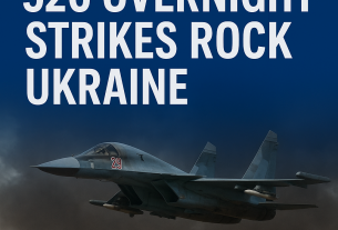 Russia-Ukraine War LIVE: 526 Overnight Strikes Rock Ukraine
